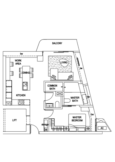 The Scotts Tower - Floor Plan