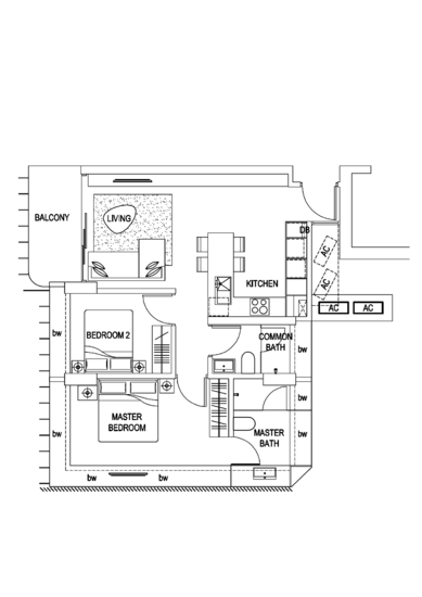 The Scotts Tower - Floor Plan