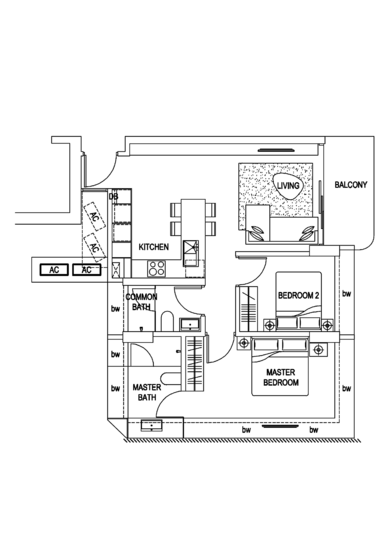 The Scotts Tower - Floor Plan