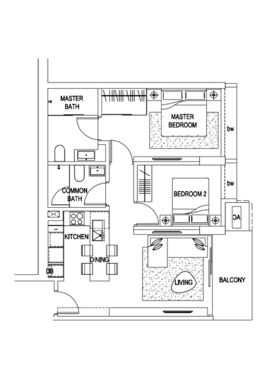 The Scotts Tower - Floor Plan
