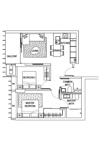 The Scotts Tower - Floor Plan