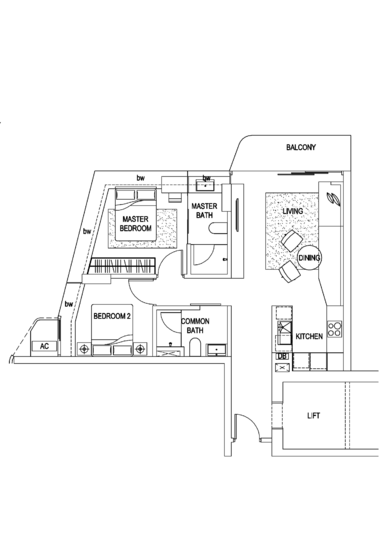 The Scotts Tower - Floor Plan