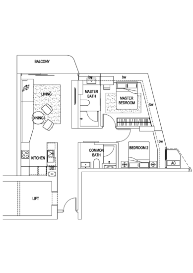 The Scotts Tower - Floor Plan