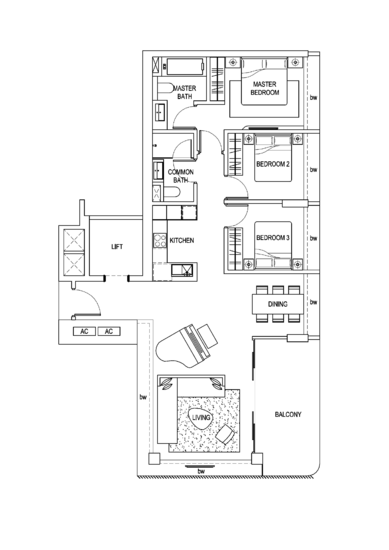 The Scotts Tower - Floor Plan