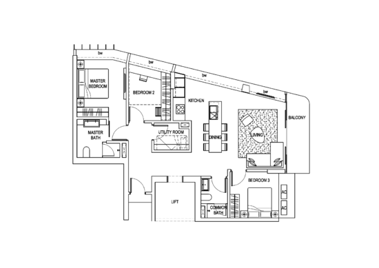 The Scotts Tower - Floor Plan