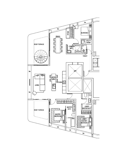 The Scotts Tower - Floor Plan