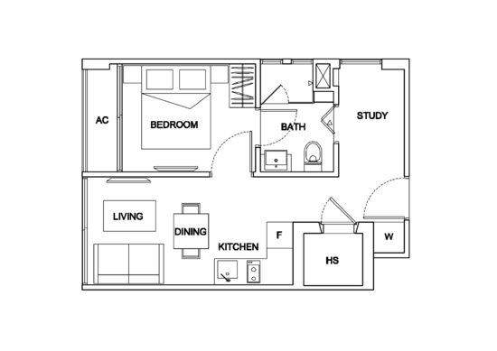 Vibes @ Upper Serangoon - Floor Plan