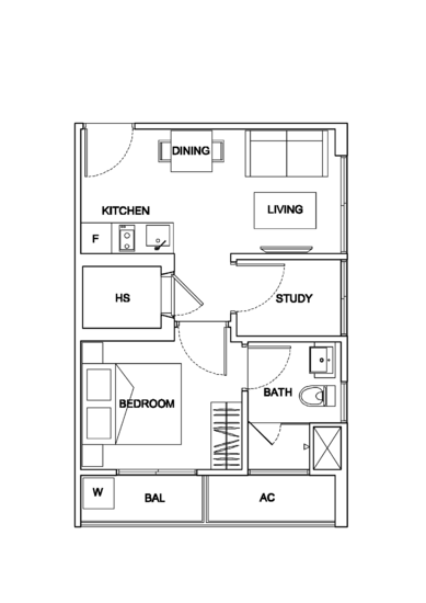 Vibes @ Upper Serangoon - Floor Plan