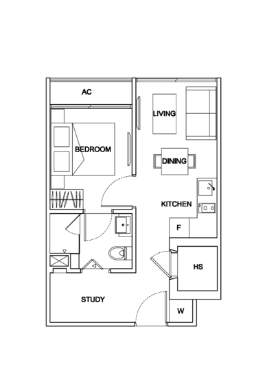 Vibes @ Upper Serangoon - Floor Plan