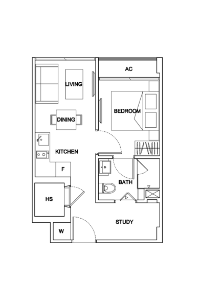 Vibes @ Upper Serangoon - Floor Plan