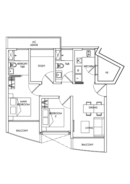 For Rent 8M Residences