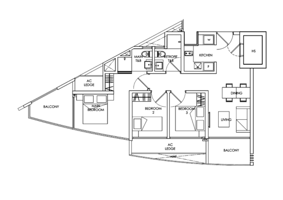 8M Residences - Floor Plan