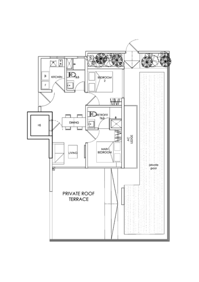 8M Residences - Floor Plan
