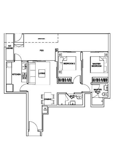 Sea Esta - Floor Plan
