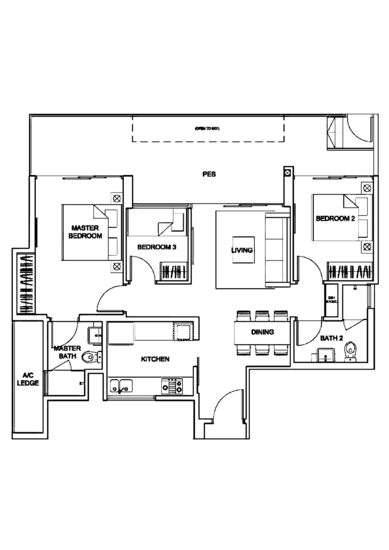 Sea Esta - Floor Plan