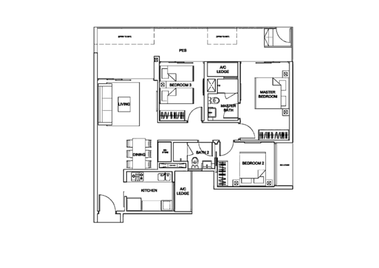 Sea Esta - Floor Plan