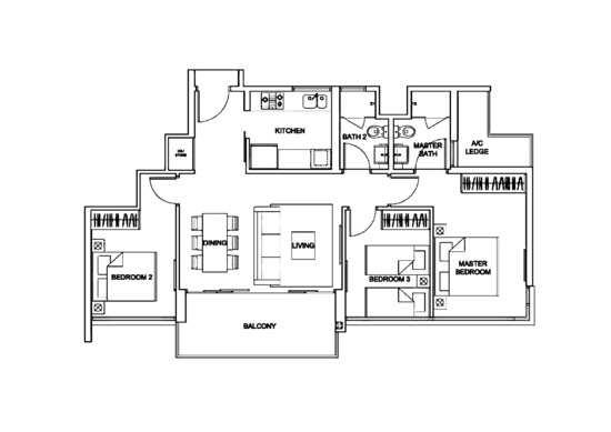 Sea Esta - Floor Plan