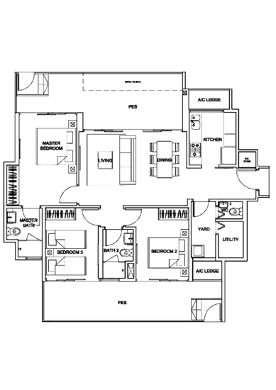 Sea Esta - Floor Plan