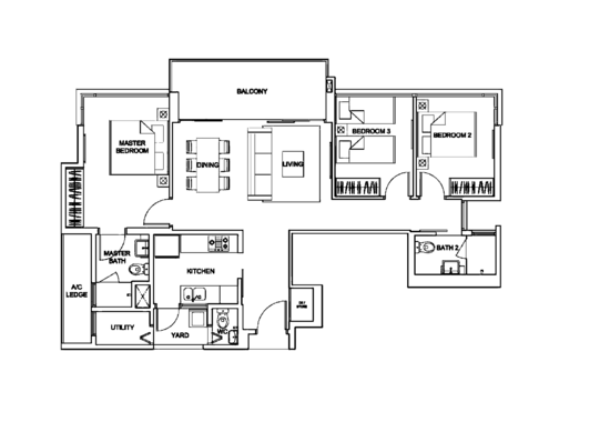 Sea Esta - Floor Plan