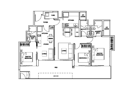 Sea Esta - Floor Plan