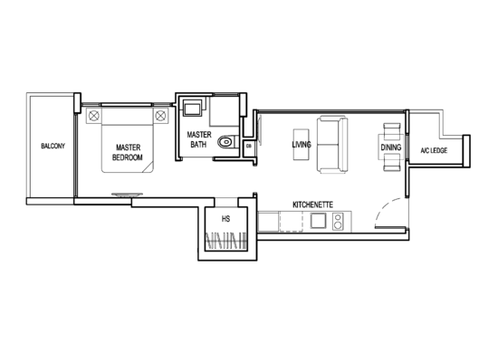 Tropika East - Floor Plan