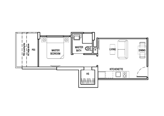 Tropika East - Floor Plan