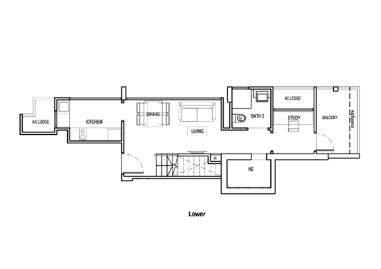 Tropika East - Floor Plan