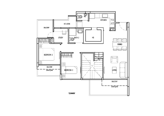 Tropika East - Floor Plan