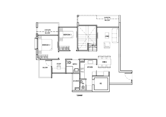Tropika East - Floor Plan