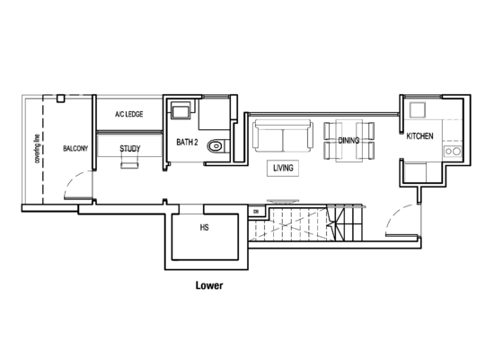 Tropika East - Floor Plan