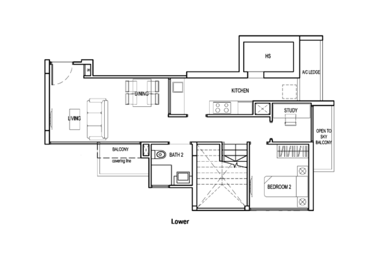 Tropika East - Floor Plan