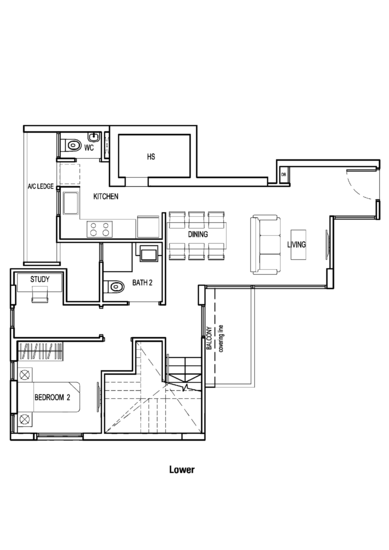 Tropika East - Floor Plan