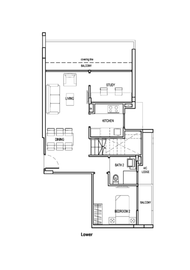 Tropika East - Floor Plan