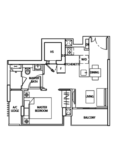 The Line@Tanjong Rhu - Floor Plan