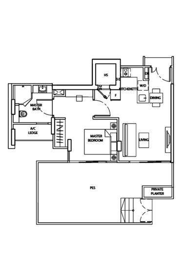 The Line@Tanjong Rhu - Floor Plan