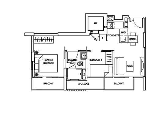 The Line@Tanjong Rhu - Floor Plan