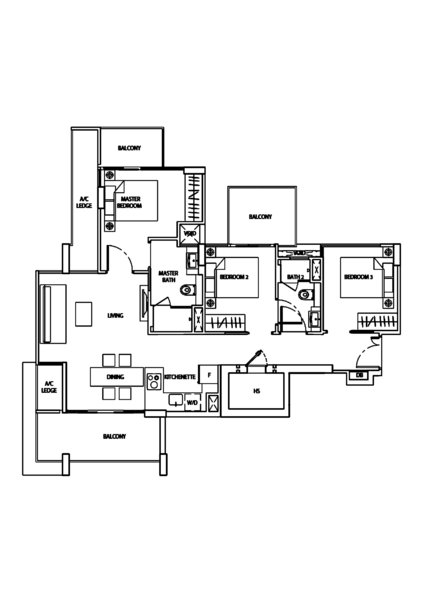 The Line@Tanjong Rhu, 6 Tanjong Rhu Road, 3 Bedrooms, 1,184 sqft, Condominium For Sale, by Andrew Soh, 60236124 - PropertyGuru.com.sg