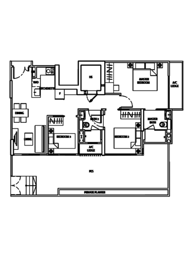 The Line@Tanjong Rhu - Floor Plan
