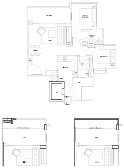 Riversails - Floor Plan