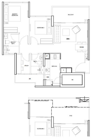 Riversails - Floor Plan