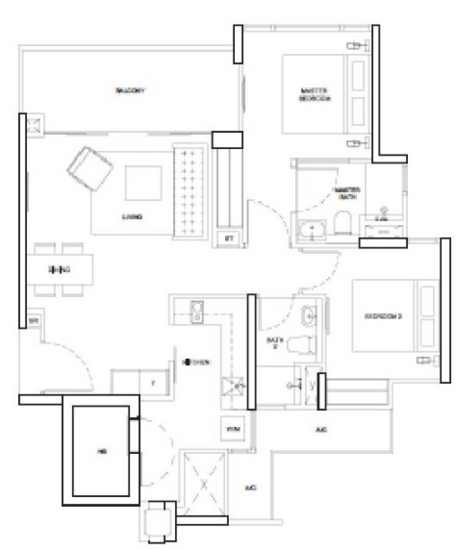 Riversails - Floor Plan