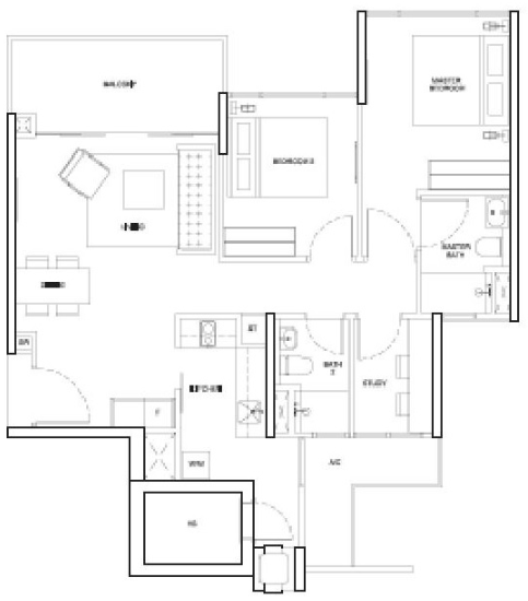 Riversails - Floor Plan