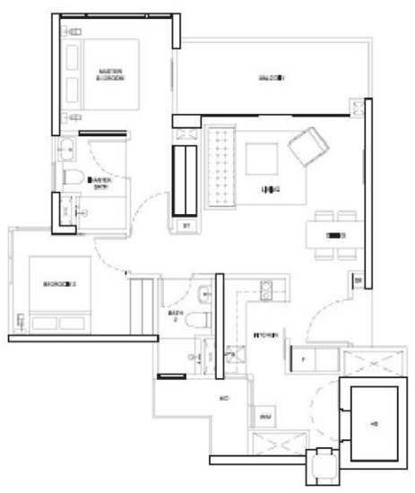 Riversails - Floor Plan