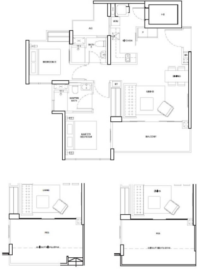 Riversails - Floor Plan