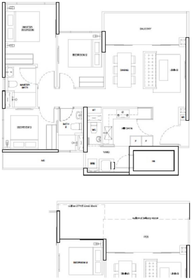 Riversails - Floor Plan