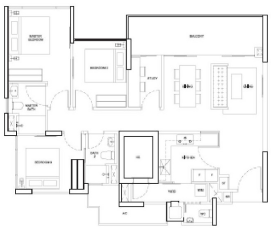 Riversails - Floor Plan