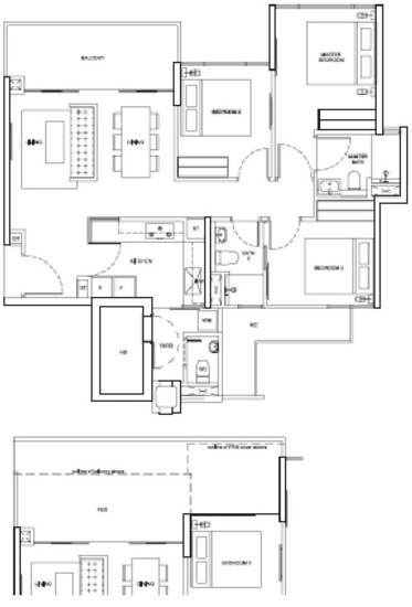 Riversails - Floor Plan