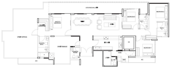 Riversails - Floor Plan