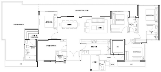 Riversails - Floor Plan
