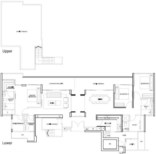 Riversails - Floor Plan